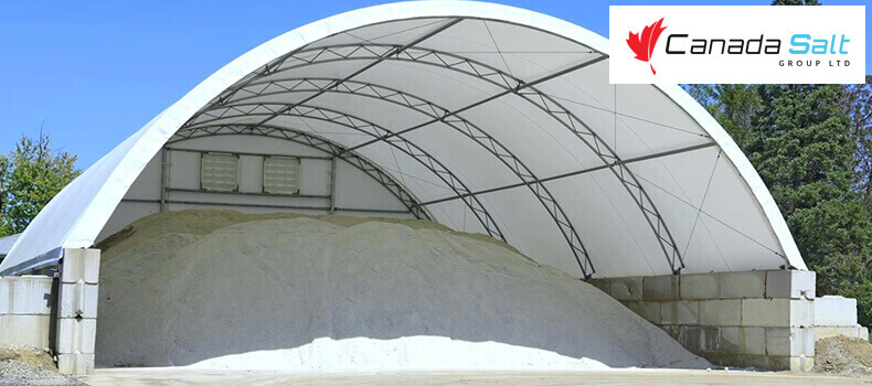 Why Bulk Salt Storages are Dome-Shaped