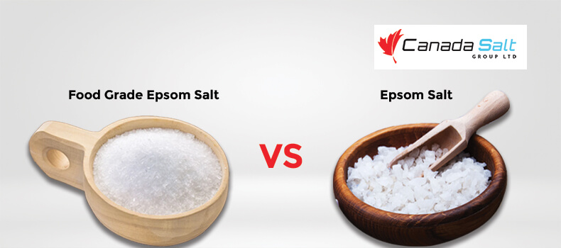 Food Grade Epsom Salt vs Epsom Salt - Canada Salt Group Ltd