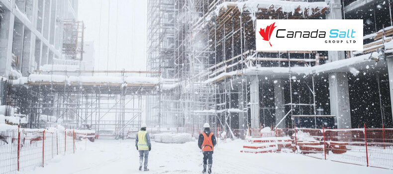 Top Challenges Construction Sites Face in Winter—and How Bulk Salt Solves Them