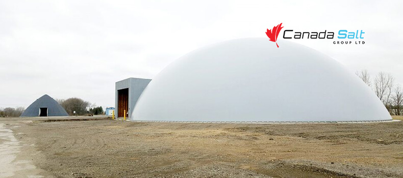 Different Types of Salt Storage Domes - Canada salt group ltd